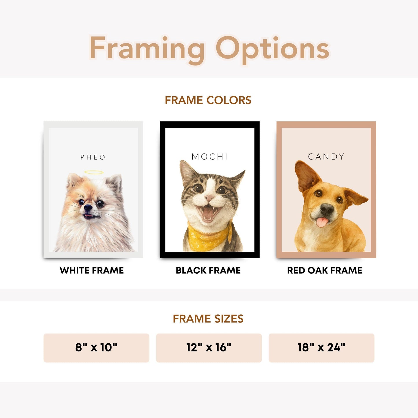 Simple Watercolor Pet Portraits